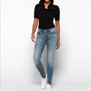Vigoss Distressed Jagger Skinny Jeans